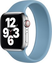 Apple Solobandje voor de Apple Watch Series 1 / 2 / 3 / 4 / 5 / 6 / 7 / 8 / 9 / SE / Ultra (2) - 42 / 44 / 45 / 49 mm - Maat 5 - Northern Blue