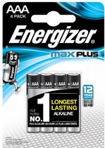 batterijen Max Plus AAA 4 stuks