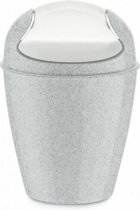 zwenkdekselbak DEL XS Organic 2 liter grijs