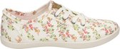 Skechers Bobs B Cute Froral Kiss dames sneaker - Wit multi - Maat 36