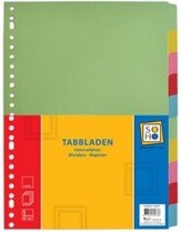 tabbladen PP 23-rings A4 10 stuks