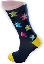 Tropical Star Socks Donkerblauw | Maat 36-41