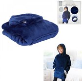 The Home Deco Factory | Hoodie Blanket - Hoodie deken - Deken met mouwen - hoodie korte mouw - Cuddle hoodie - Hoodie blanket oversized hoodie