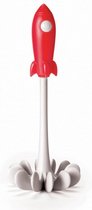 stamper Space Masher 25,6 x 11 cm polypropyleen rood/wit