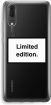 Case Company® - Huawei P20 hoesje - Limited edition - Soft Cover Telefoonhoesje - Bescherming aan alle Kanten en Schermrand
