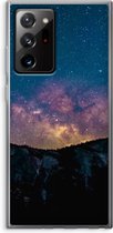 Case Company® - Samsung Galaxy Note 20 Ultra / Note 20 Ultra 5G hoesje - Travel to space - Soft Cover Telefoonhoesje - Bescherming aan alle Kanten en Schermrand