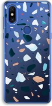 Case Company® - Xiaomi Mi Mix 3 hoesje - Terrazzo N°13 - Soft Cover Telefoonhoesje - Bescherming aan alle Kanten en Schermrand