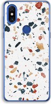 Case Company® - Xiaomi Mi Mix 3 hoesje - Terrazzo N°4 - Soft Cover Telefoonhoesje - Bescherming aan alle Kanten en Schermrand