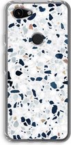 Case Company® - Google Pixel 3a hoesje - Terrazzo N°1 - Soft Cover Telefoonhoesje - Bescherming aan alle Kanten en Schermrand