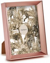 fotolijstje 13 x 18 cm hout roze/bruin