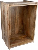 decoratiekist Edgar 60 x 50 cm mango hout naturel