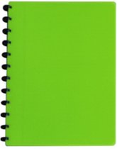 ringschrift gelinieerd A4 papier groen