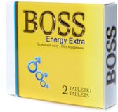 Power Escorts - supplement Boss Energy Extra Ginseng 2 stuks - Erectiecapsules - Krijg zin in geweldige sex - 45-00002