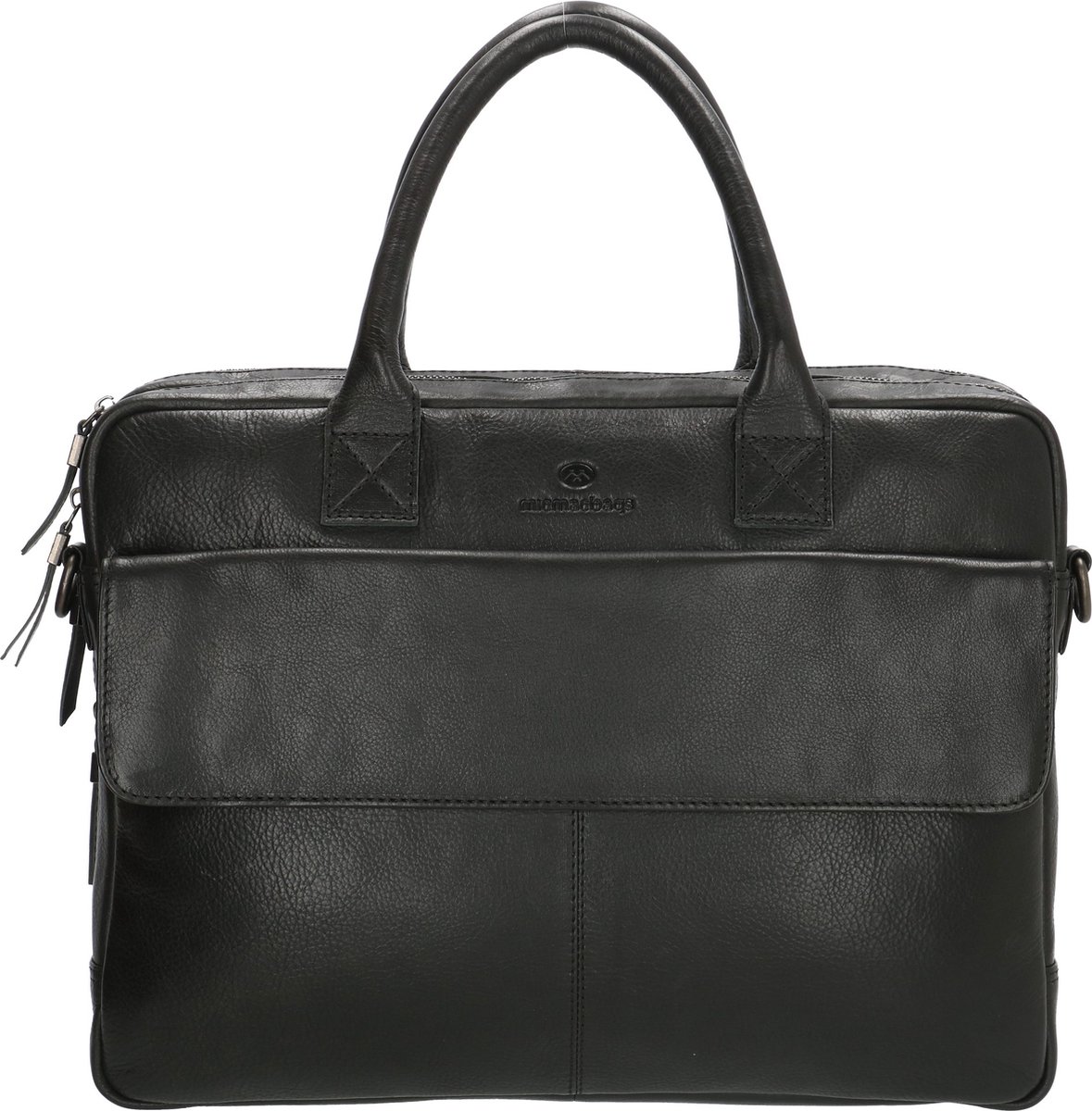 Micmacbags Porto Laptoptas 15,6 inch (38 cm) Zwart