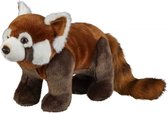 Pluche rode panda knuffel 50 cm - Pandabeer bosdieren knuffels - Speelgoed voor kinderen