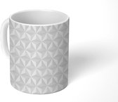 Mok - Koffiemok - Geometrie - Driehoek - 3D - Patronen - Mokken - 350 ML - Beker - Koffiemokken - Theemok