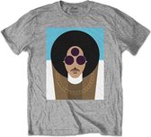 Prince Heren Tshirt -XS- Art Official Age Grijs