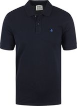 Scotch and Soda - Pique Polo Donkerblauw - S - Slim-fit