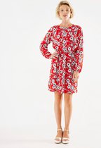 Mexx Printed Dress - Rood - Dames - Dress - Maat XXL