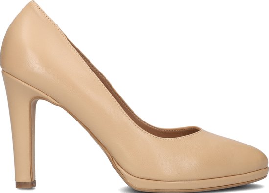 Notre-V 12501 Pumps - High Heels Schoenen - Hoge Hak - Dames - Camel - Maat 38,5