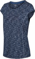 t-shirt hyperdimension dames polyester denim blauw maat 38