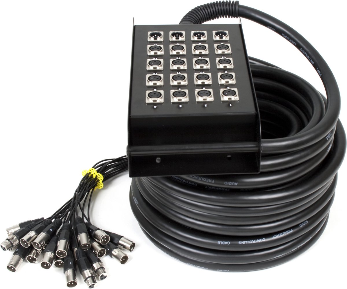 MUSIC STORE Multicore 16/4, Stagebox, 30m - Multicore kabel