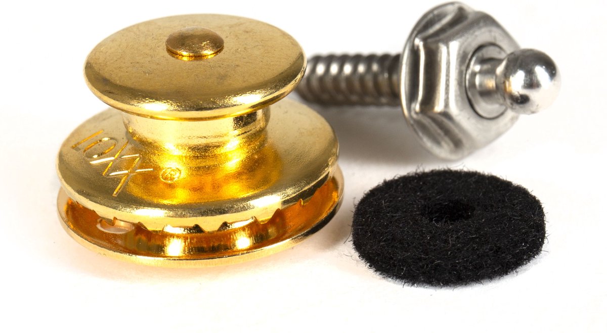 Loxx Security Locks goud  - Accessoire voor gitaren