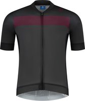 Rogelli Prime Fietsshirt - Korte Mouwen - Heren - Grijs, Bordeaux - Maat L