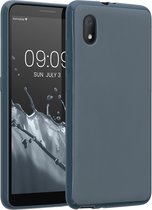 kwmobile telefoonhoesje voor Alcatel 1B (2020) - Hoesje voor smartphone - Back cover in leigrijs