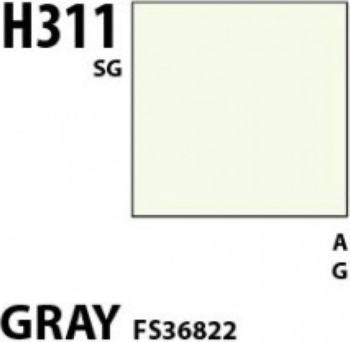 Mrhobby - Aqueous Hob. Col. 10 Ml Gray Fs 36622 (Mrh-h-311) - modelbouwsets, hobbybouwspeelgoed voor kinderen, modelverf en accessoires
