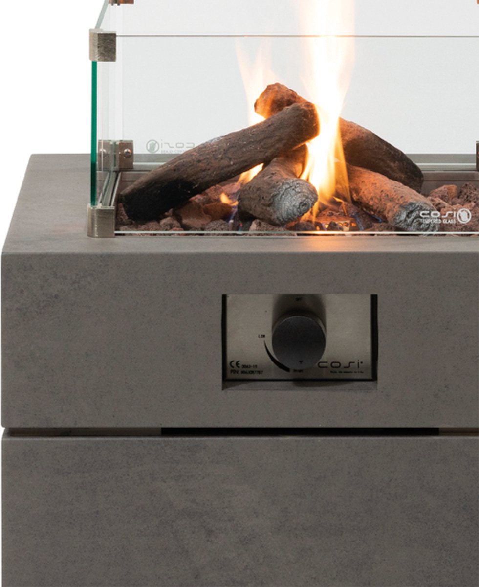 Cosi Cosibrixx 60 - Fire table - Concrete look