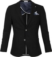 Blue Industry - Colbert Pochet Zwart - Maat 54 - Modern-fit