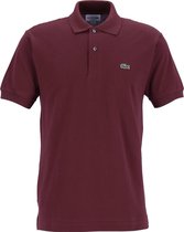 Lacoste Classic Fit polo - espresso bruin -  Maat: 5XL