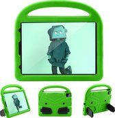 Case2go - Tablet Hoes geschikt voor iPad Air 10.9 (2022) - Schokbestendige case met handvat - Sparrow Kids Cover - Groen