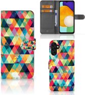 Coque de téléphone avec photo Samsung Galaxy A13 5G GSM Case Checkered