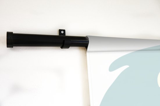 Tapisserie Illustration Vespa - Illustration d'un homme sur une Vespa Tapisserie coton 90x90 cm - Tapisserie avec photo