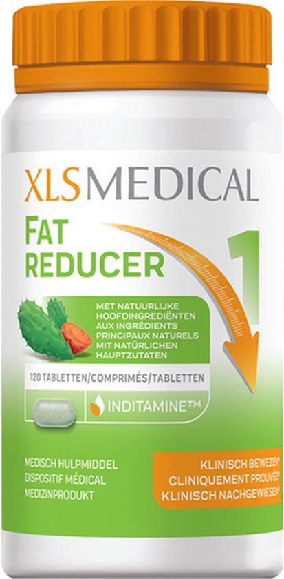 XLS Medicall® Fat Reducer 120 Tabs – Verlies Gewicht, Natuurlijk! - XL-S Medical