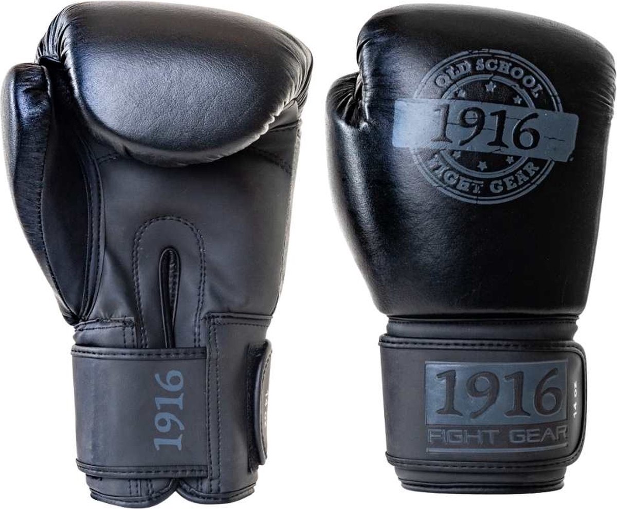 1916 Fight Gear Bokshandschoen Hybrid 2.0 Zwart