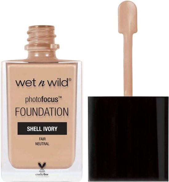 Wet ’n Wild – Photo Focus Dewy – Foundation – 361C Shell Ivory – Matte – Ivory – 28 ml
