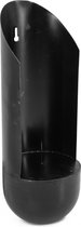Kolony - Kaarsenstandaard wand - ophangbaar - ijzer zwart - 12 x 12 x 34
