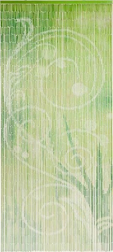 Deurgordijn/vliegengordijn - bamboe hulzen Flora - 90x200 cm