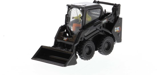 Cat 242D3 Skid Steer Loader - Special edition in het zwart - 1:50 - Diecast Masters - High Line Series
