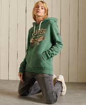 Superdry Dames Trui SCRIPT STYLE WW FOIL HOOD