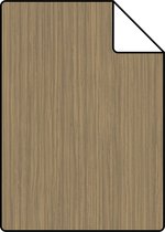 Proefstaal Origin Wallcoverings behang fijne strepen glanzend koper bruin - 346620 - 26,5 x 21 cm