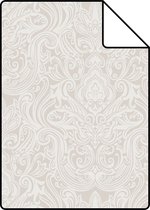 Proefstaal Origin Wallcoverings behang ornamenten lichtgrijs - 346530 - 26,5 x 21 cm