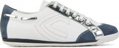 La Cabala Sneakers Dames - Lage sneakers / Damesschoenen - Suède - L902024NGK0327E42     -  Wit combi - Maat 41