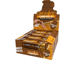 Grenade - High Protein, Low sugar - Protein bar - Fudged Up - 22g eiwit - 12 x 60g - Eiwitreep - Diverse smaken