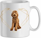 Mok Goldendoodle 6.4| Hond| Hondenliefhebber | Cadeau| Cadeau voor hem| cadeau voor haar | Beker 31 CL