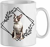 Mok Boston terrier 3.2| Hond| Hondenliefhebber | Cadeau| Cadeau voor hem| cadeau voor haar | Beker 31 CL