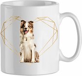 Mok Border collie 5.1| Hond| Hondenliefhebber | Cadeau| Cadeau voor hem| cadeau voor haar | Beker 31 CL